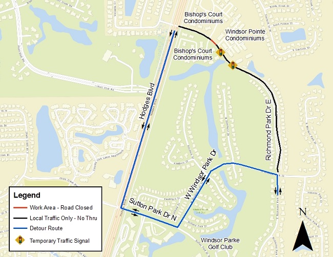 Richmond Park Dr N Sewer Improvement Project